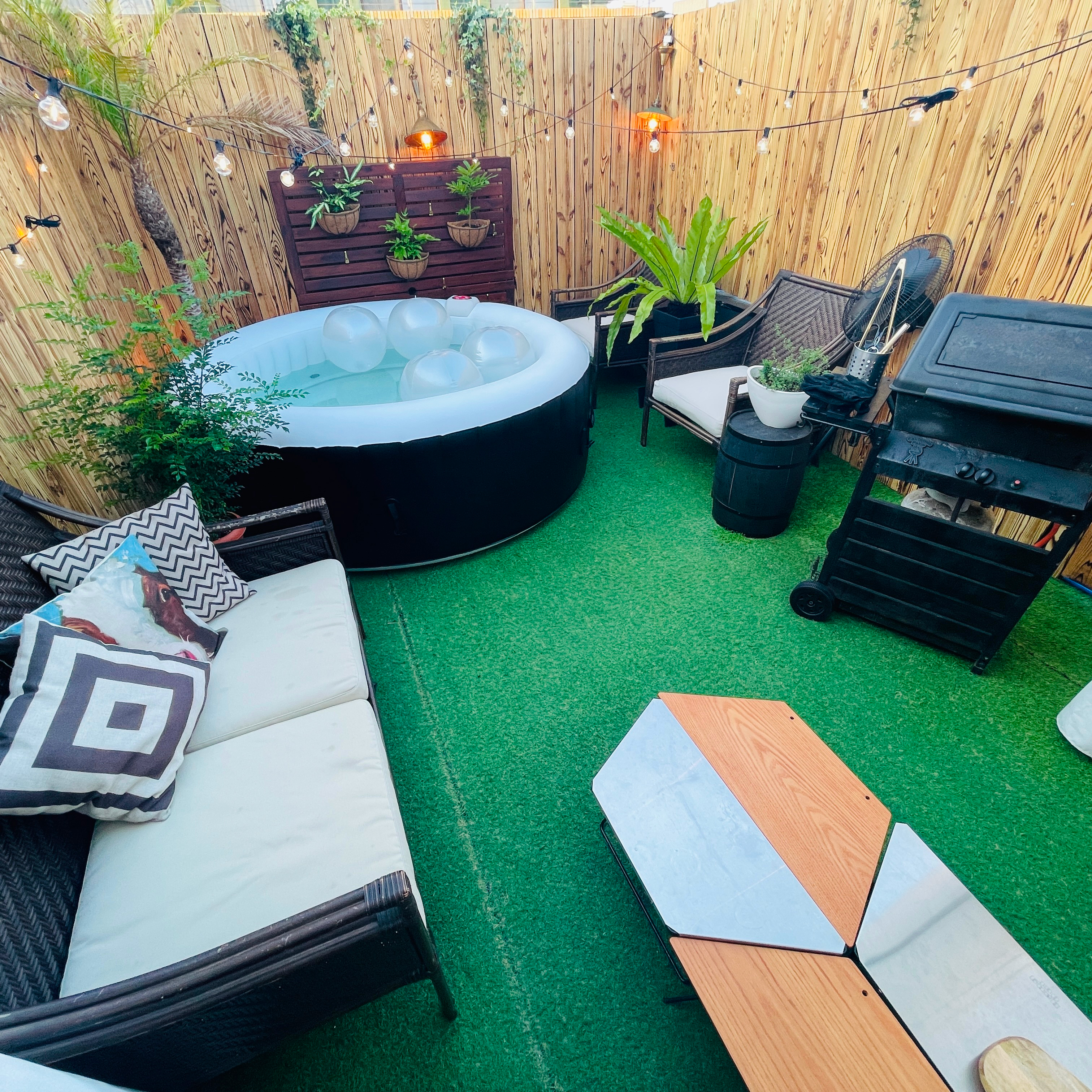 Foot Bath Jacuzzi Glamping